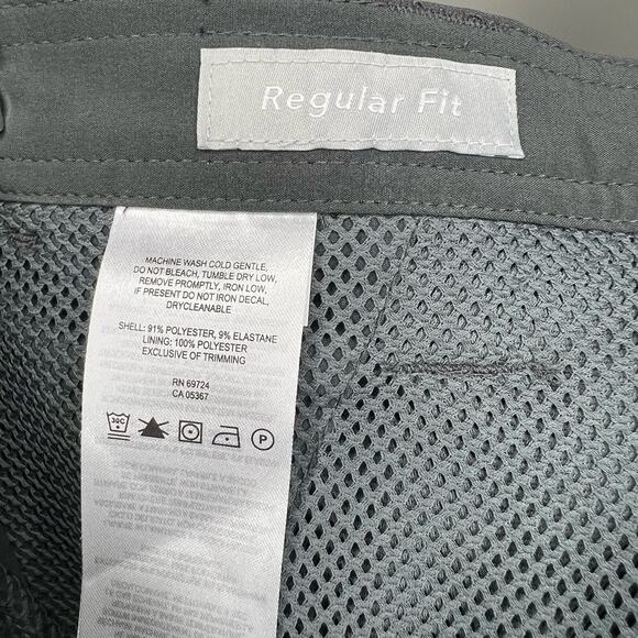 COLUMBIA Dri Wick Board Short Mid Rise Straight Regular Fit Green Size 34W x 10L - Picture 4 of 7